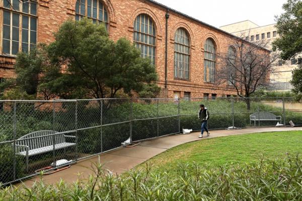 Construction begins on Anna Hiss Gym to house robotics programs